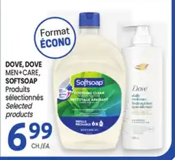 Uniprix DOVE, DOVE MEN+CARE, SOFTSOAP Produits sélectionnés / Selected products offer