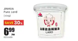 Btrust Supermarket Jinhua pure lard offer