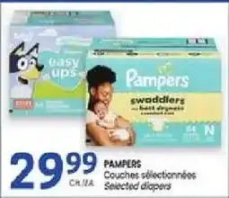Uniprix Pampers selected diapers offer