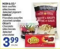 Uniprix Nosh & Co. selected popcorn offer
