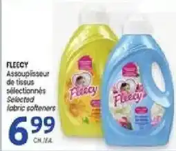 Uniprix Fleecy selected fabric softeners offer