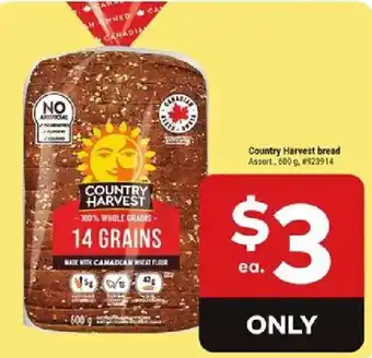 Country Harvest bread