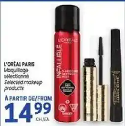 Uniprix L'oreal paris selected makeup products offer