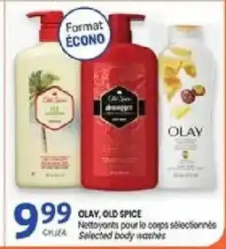 Uniprix Olay, old spice selected body washes offer
