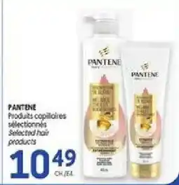 Uniprix Pantene selected hair products offer