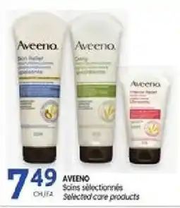 Uniprix Aveeno selected care products offer