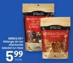 Uniprix Nosh & Co. selected nut mixes offer