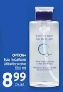 Uniprix Option+ Eau micellaire Micellar water offer