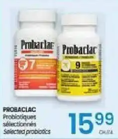 Uniprix Probaclac selected probiotics offer