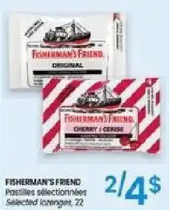 Uniprix Fisherman's Friend pastilles selectionnees offer
