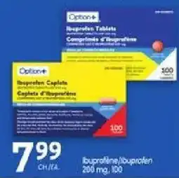 Uniprix Option+ ibuprofen caplets offer