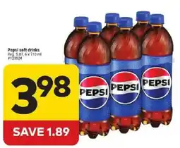 Giant Tiger Pepsi soft drinks offer