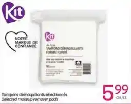 Uniprix Kit selected makeup remover pads offer