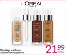 Uniprix L'oreal paris selected makeup products offer