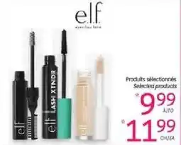 Uniprix elf selected products offer