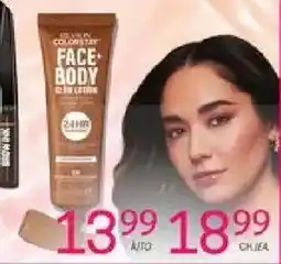 Uniprix Revlon colorstay face body glow lotion offer