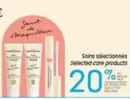Uniprix Selected care products offer