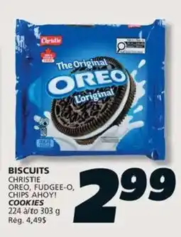 IGA Christie oreo fudgee-o, chips ahoy! cookies offer
