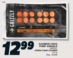 IGA Grizzly saumon coho fumé offer