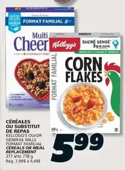 IGA Kellogg's corn flakes offer