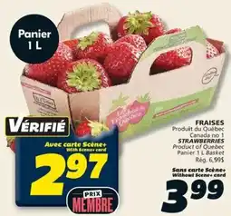 IGA Strawberries offer