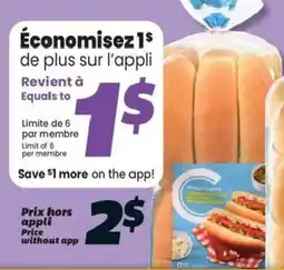 IGA hot dog offer