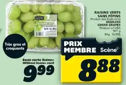 IGA Illume seedless green grapes offer