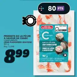 IGA Compliments crab-flavoured seafood offer