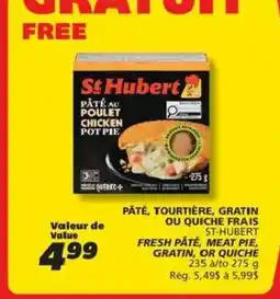 IGA St Hubert pâté au poulet offer