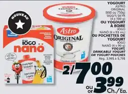 IGA Astro yogurt offer