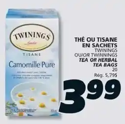 IGA Twinings camomille pure offer