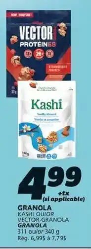 IGA Kashi granola offer
