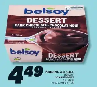 Belsoy dessert dark chocolate