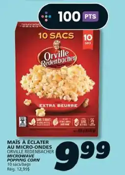 IGA Orville Redenbacher microwave popping corn offer