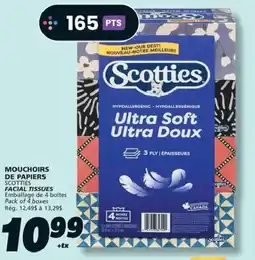 IGA Scotties facial tissues offer