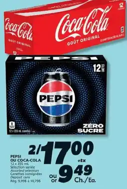 IGA Pepsi or Coca-Cola offer