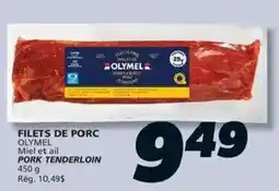 IGA Olymel pork tenderloin honey and oil offer