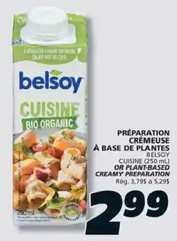 IGA Belsoy cuisine bio organic offer