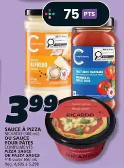 IGA ricardo sauce à pizza offer