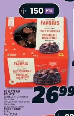 IGA Le gâteau éclate chocolates favoris offer