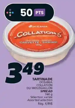 IGA Oceania tartinade spread offer