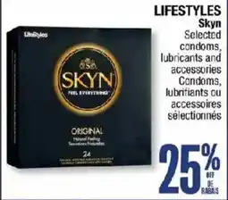 Jean Coutu Lifestyles Skyn Selected condoms, lubricants and accessories offer