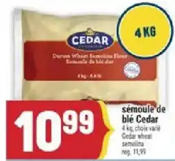 Marché Adonis cedar wheat semolina offer