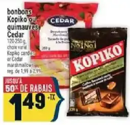 Marché Adonis Kopiko candies offer