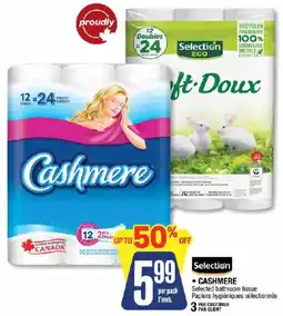 Jean Coutu Selection Cashmere Selected bathroom tissue offer