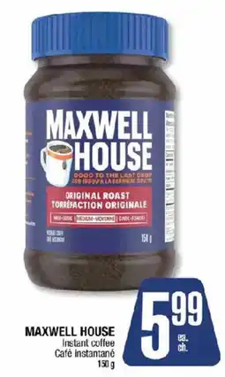 Jean Coutu Maxwell house instant coffee offer