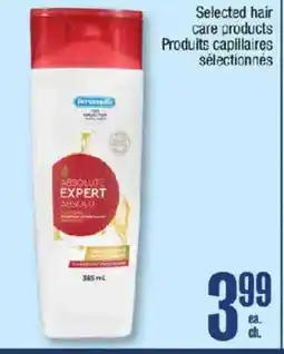 Jean Coutu Selected hair care products offer