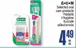 Jean Coutu G-U-M Selected oral care products offer