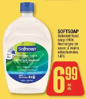 Softsoap selected hand soap refills