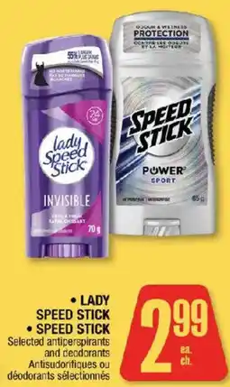 Jean Coutu Lady Speed Stick Speed Stick offer
